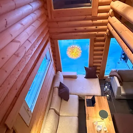 Arctic Panorama With Private Sauna בית נופש
