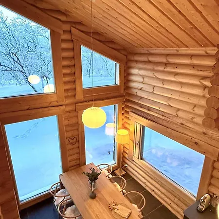 Arctic Panorama With Private Sauna בית נופש