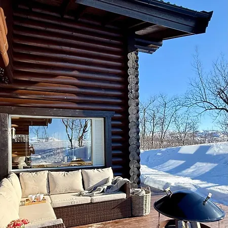 בית נופש Arctic Panorama With Private Sauna קילפיסיארבי