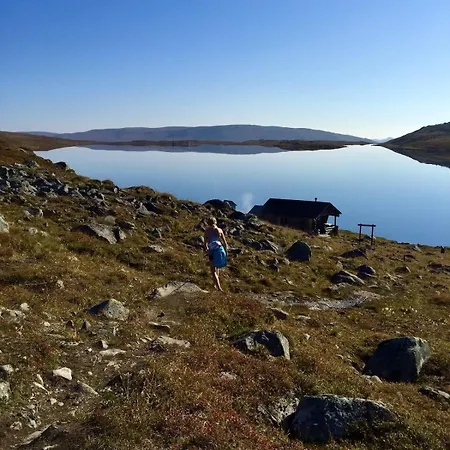 בית נופש Arctic Panorama With Private Sauna *