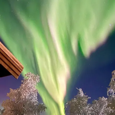 בית נופש Arctic Panorama With Private Sauna קילפיסיארבי